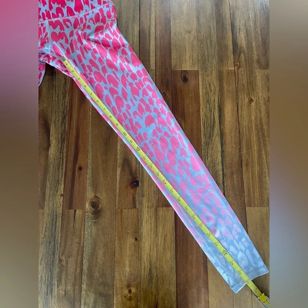 Alo yoga pink ombré leggings